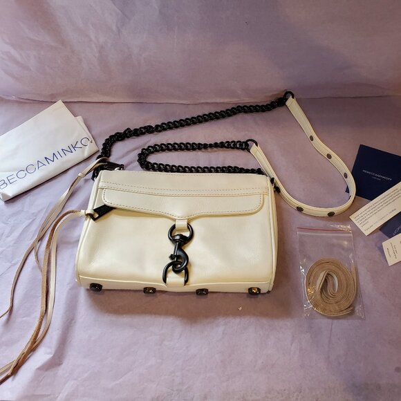 Rebecca Minkoff Mini MAC Leather Crossbody - Picture 1 of 15